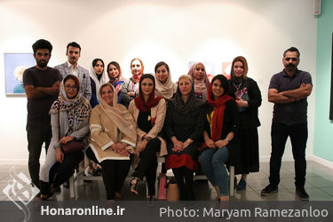 افتتاحیه نمایشگاه گروهی نقاشی و مجسمه با عنوان "بوم" در گالری ویستا