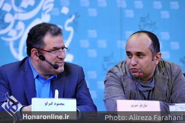 نشست‌ خبری فیلم سینمایی سارا و آیدا در روز هفتم سی و پنجمین جشنواره فیلم فجر در مرکز همایش های برج میلاد (8)