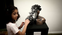 See Sculptures by Ghodratollah Agheli in Art Center Gallery