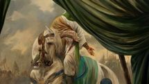 نقاشی جدید حسن روح‌الامین «سند» شهادت طفل ۶ ماهه را روایت کرد