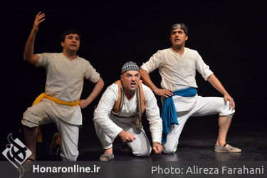 نمایش "چل گیس"در تالار چهارسو تئاتر شهر