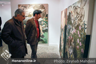 نمایشگاه نقاشی الهام نفیسی در گالری هما