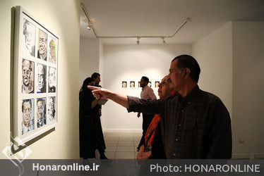نمایشگاه نقاشی کوروش سرمدی در گالری ویستا