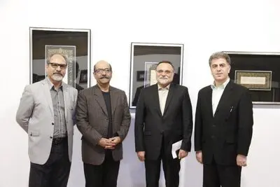 خوشنویسی زینت معنوی همه هنر‌هاست / بازدید رییس موسسه فرهنگی اکو از نمایشگاه "دستخط" 