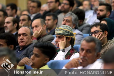 ديدار صميمي رئيس جمهور با اهالي فرهنگ و هنر