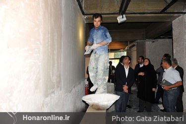 بازدید معاون امور هنری از روند بهسازی موزه هنرهای معاصر تهران