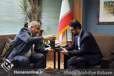دیدار سیدمجتبی حسینی با سفیر ازبکستان در ایران