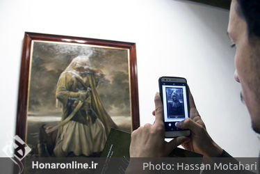 نمایشگاه نقاشی‌های حسن روالامین در گالری فرهنگسرای نیاوران