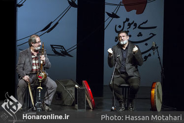 دونوازی کمانچه و دف هادی منتظری و مسعود حبیبی در جشنواره موسیقی فجر در فرهنگسرای نیاوران