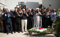 مراسم تشییع پیکر کمال طباطبایى در خانه سینما