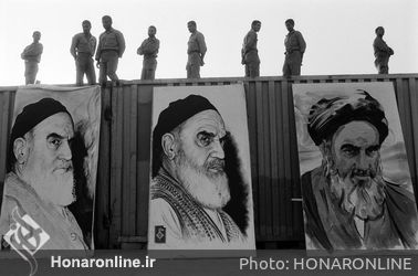 تشییع‌ امام خمینی (ره) به‌ روایت عکاس فرانسوی