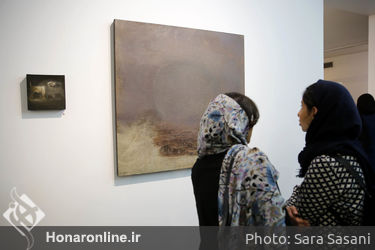 نمایشگاه نقاشی مسعود غفاری در گالری اُ