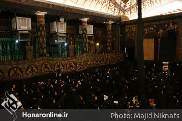 عزاداری ماه محرم در حسینیه سادات اخوی
