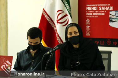 نشست خبری نمایشگاه مروری بر آثر مهدی سحابی در موزه هنرهای معاصر تهران