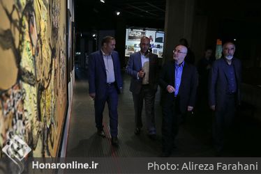 نمایشگاه آثار ناصر اویسی در موزه هنرهای معاصر