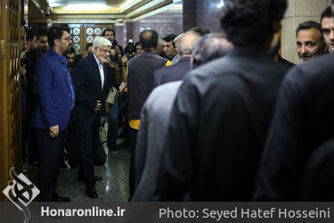 مراسم ختم سیدضیاءالدین دری در مسجد جامع شهرک غرب