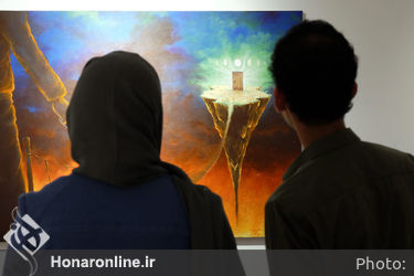 نمایشگاه نقاشی الیکا کشاورز در گالری نگر