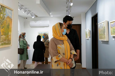 نمایشگاه نقاشی رویا رشیدی در گالری بهارک
