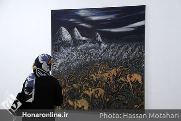 نمایشگاه گریگور یعقوبی در گالری فرهنگسرای نیاوران