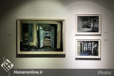 نمایشگاه نقاشی زهرا امیریگانه در گالری شیرین 1