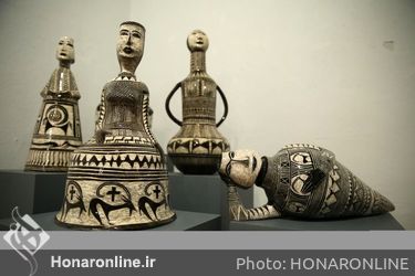افتتاحیه یازدهمین دوسالانه ملی سرامیک ایران در فرهنگسرای نیاوران