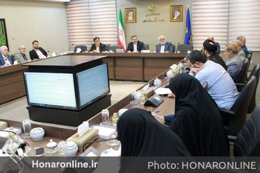 برگزاری جلسه شورای هنر با حضور وزیر فرهنگ و ارشاد اسلامی