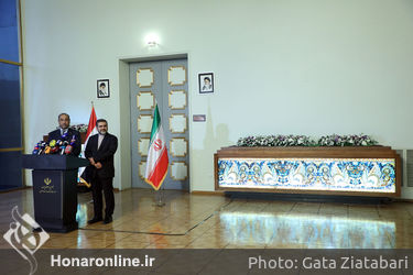 دیدار وزرای فرهنگ ایران و عراق در تالار وحدت