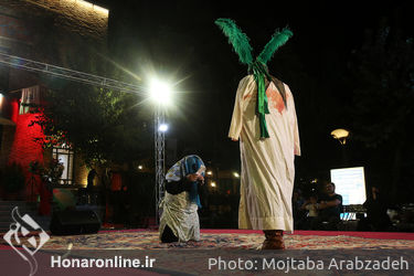 تعزیه خوانی در خانه هنرمندان