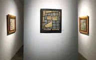 نمایشگاه آثار م.ح نوین در گالری سایه