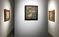 نمایشگاه آثار م.ح نوین در گالری سایه