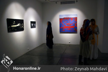 نمایشگاه نقاشی و چیدمان ملاحت محب‌خواه در گالری شیرین