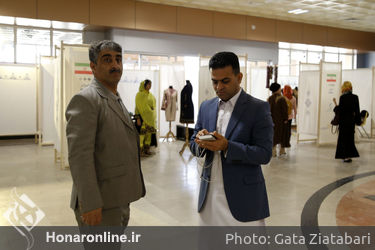 آماده سازی غرفه‌های نمایشگاه هشتمین جشنواره بین‌المللی مد و لباس