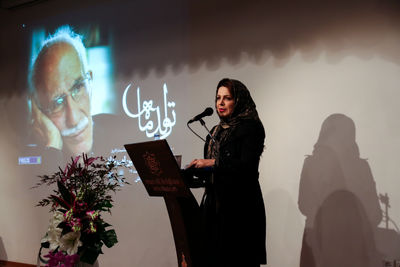 مراسم زادروز غلامحسین امیرخانی در موزه هنرهای دینی امام علی(ع)