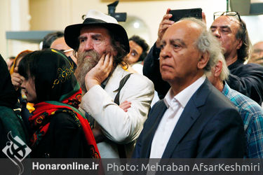 رونمایی از اثر ناتمام ایران درودی 