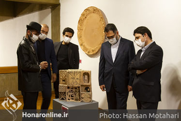 افتتاحیه یازدهمین دوسالانه ملی سرامیک ایران در فرهنگسرای نیاوران