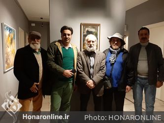 نمایشگاه آثار ابراهیم اکبری گرَز در گالری ایده