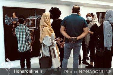 نمایشگاه آثار نیلوفر بهشتی نسب در گالری والی