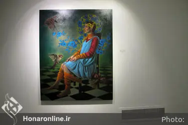 نمایشگاه آثار بارانا سعادت در گالری شیرین