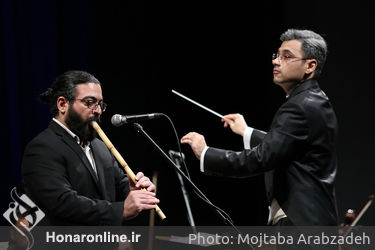 اجرای قطعه "نی نوا" توسط ارکستر ملی ایران