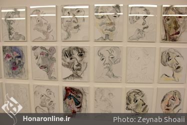 نمایشگاه آثار پریسا شبانی در گالری والی