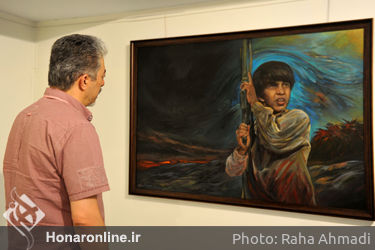 نمایشگاه نقاشی شهرآسمانی حوزه هنری