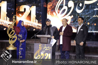 مراسم تقدیر از برگزیدگان جشن حافظ در عمارت دانیال