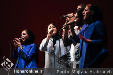 اجرای گروه آوازی تهران در تالار وحدت