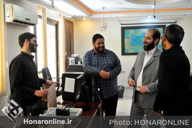 بازدید «مهدی سالم»  مدیرعامل بنیاد رودکی از هنرآنلاین