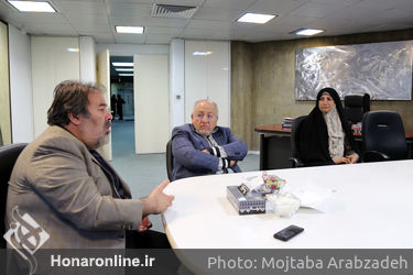بازدید اعضای شورای شهر از نمایشگاه دوسالانه مجسمه سازی تهران در موزه هنرهای معاصر