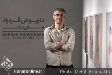نمایشگاه نقاشی داریوش قره‌زاد در گالری طراحان آزاد