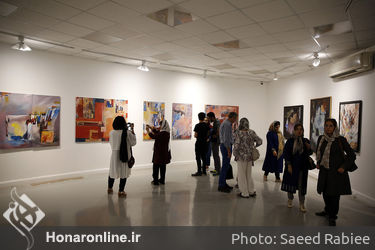 دهمین کارنمای پژوهشی انجمن هنرمندان نقاش ایران در خانه هنرمندان