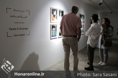 نمایشگاه آثار الیکا هدایت در گالری دستان+2