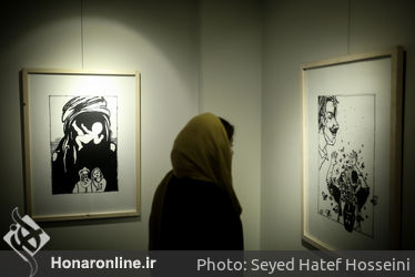 نمایشگاه آثار  قباد شیوا در گالری دیلمان