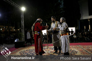 تعزیه خوانی در خانه هنرمندان 2